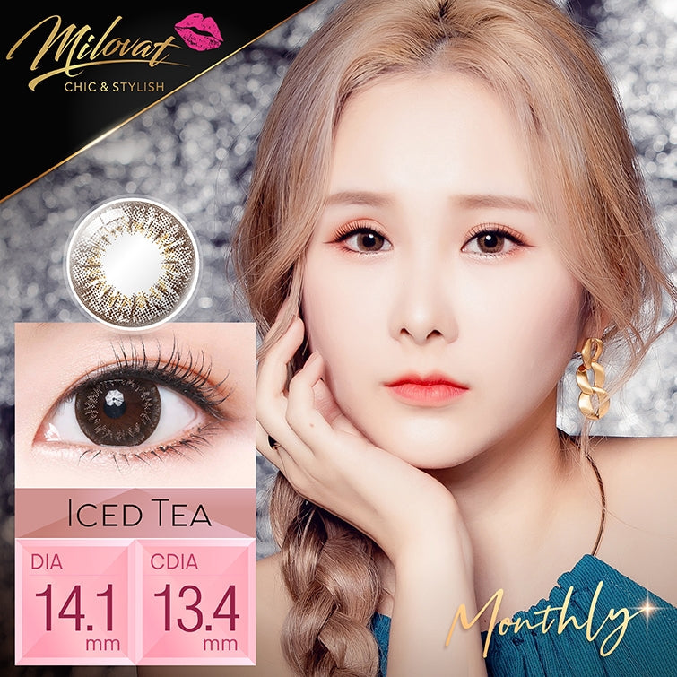 Milovat 月拋 | 長島冰茶 Long Island Amber | 2片