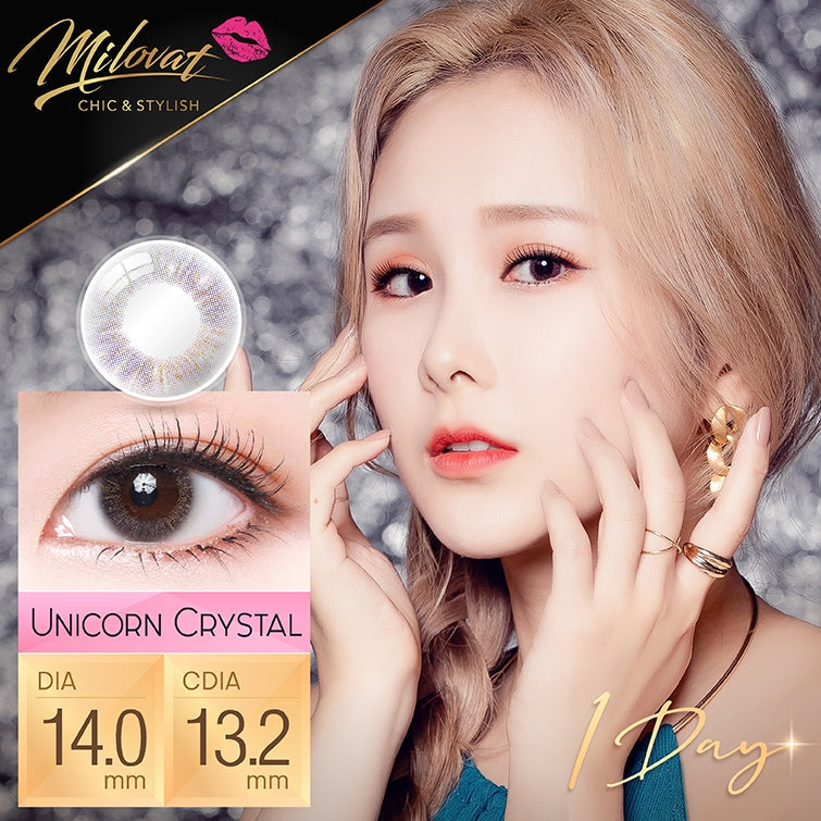 Milovat 日拋 | 彩緞 Unicorn Crystal | 10片