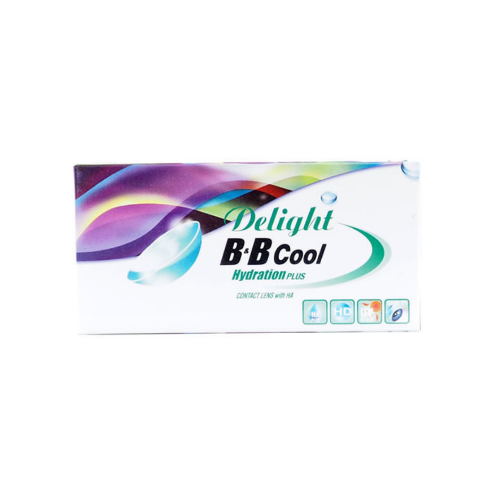 DELIGHT B&B COOL HYDRATION PLUS MONTHLY每月即棄彩CON隱形眼鏡_1
