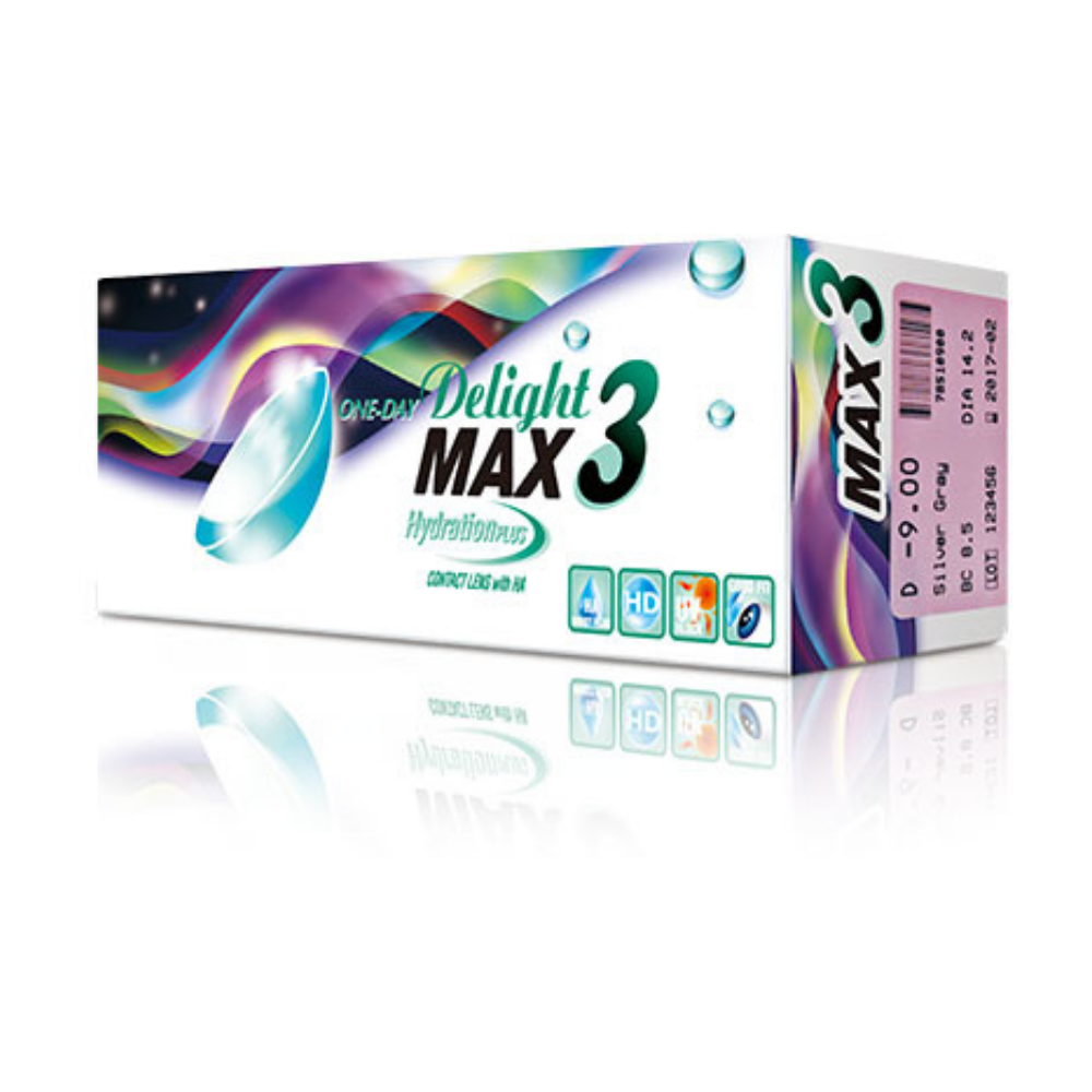 DELIGHT MAX 3 1 Day每日即棄彩色隱形眼鏡_1