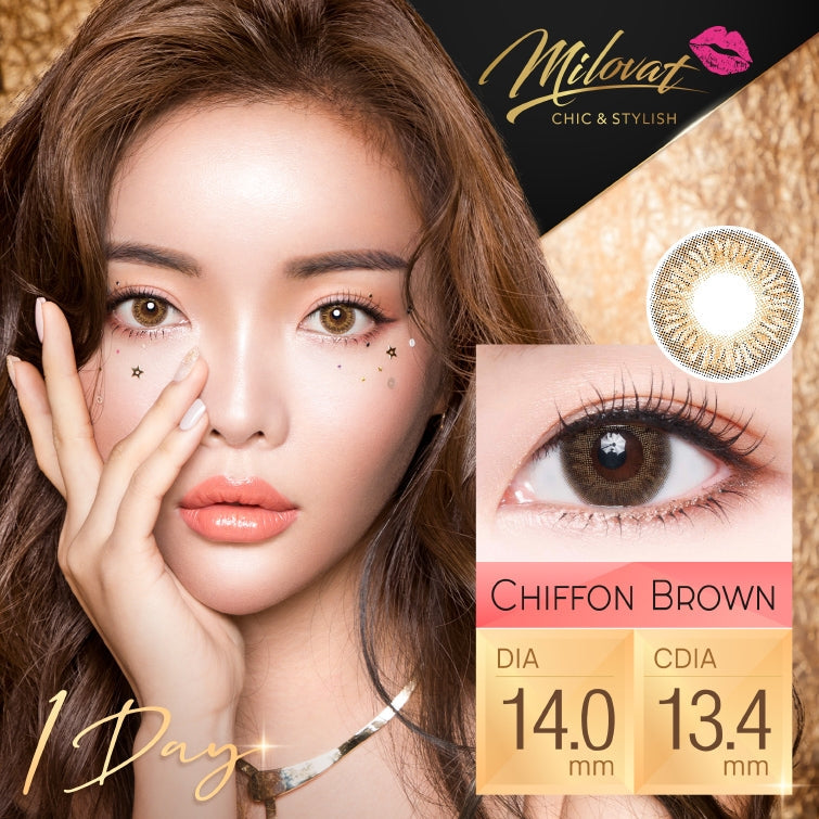 Milovat 日拋 | 薄紗 Silk Violet | 10片