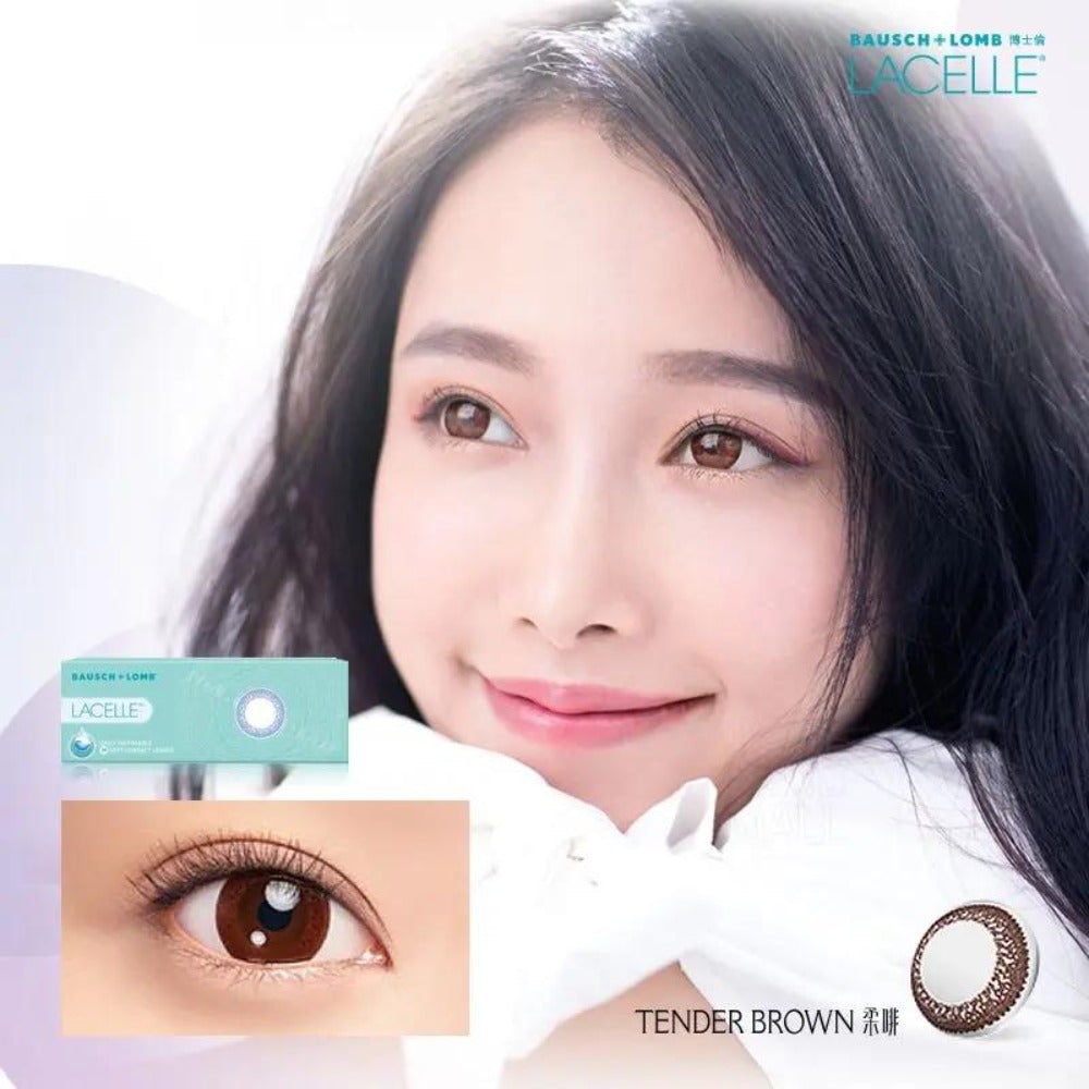 博士倫LACELLE 1 DAY | 大眼CON系列_6 (Tender Brown)