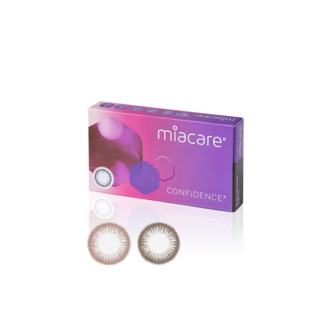 Miacare CONFiDENCE 矽水凝膠彩色月戴隱形眼鏡 | Elusive系列——3
