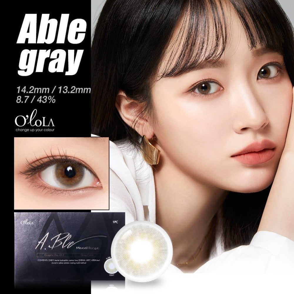 OLOLA 1 Day | 10片裝 | A.Ble Gray_3