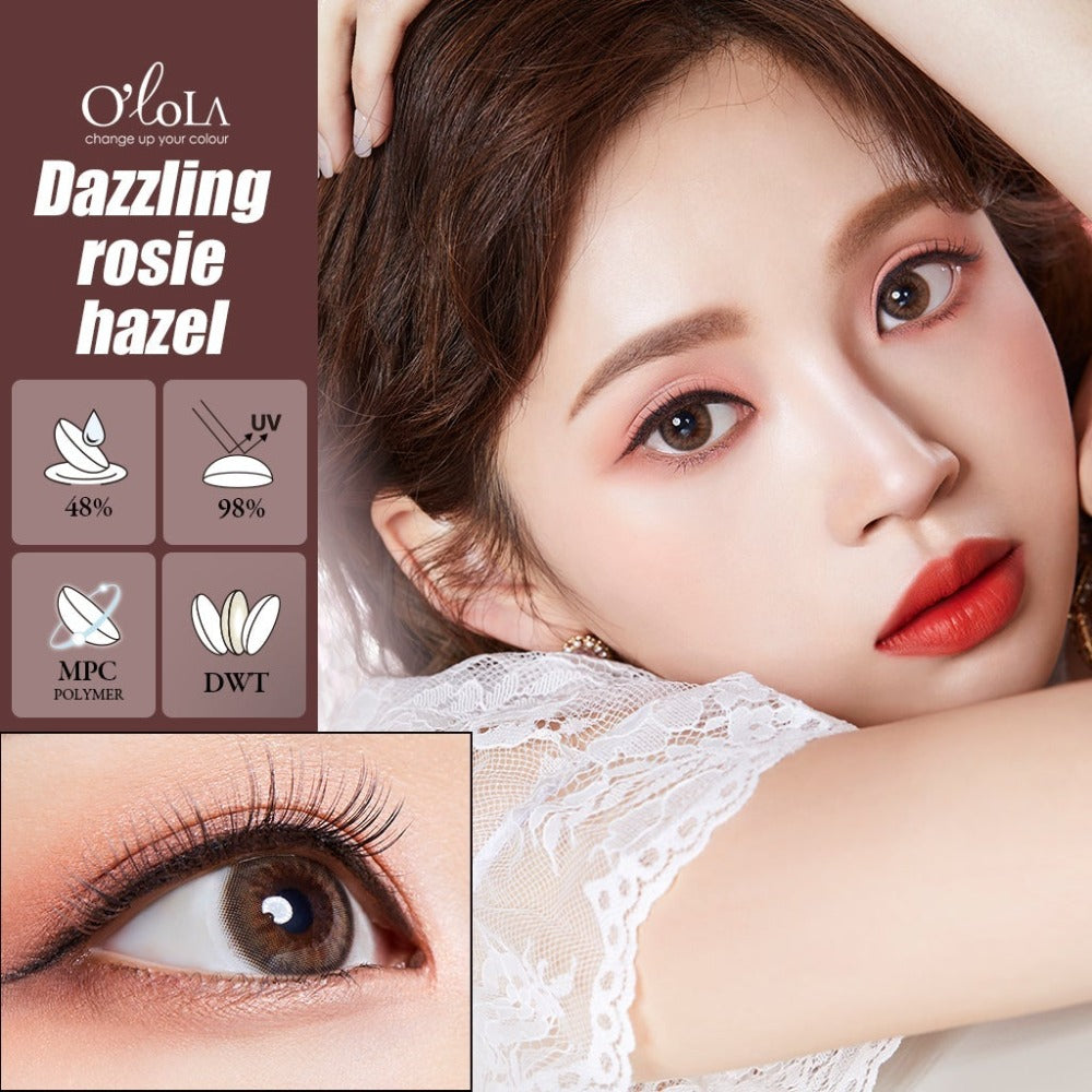 OLOLA 1 Day | 10片裝 | Dazzling Rosie Hazel_1
