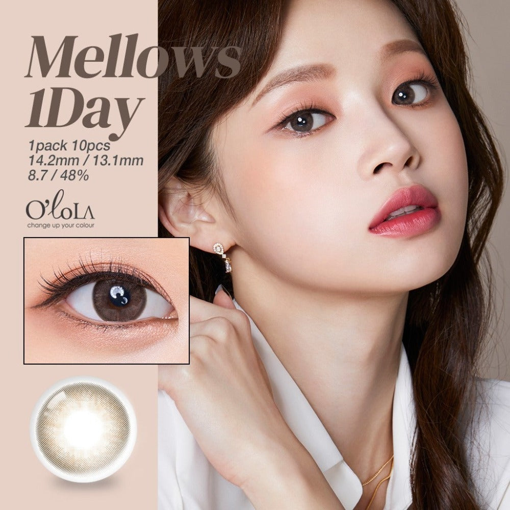OLOLA 1 Day | 10片裝 | Mellows Muse Brown_1