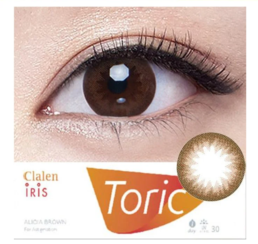 Clalen Iris Alicia Brown Toric 散光 夢幻啡