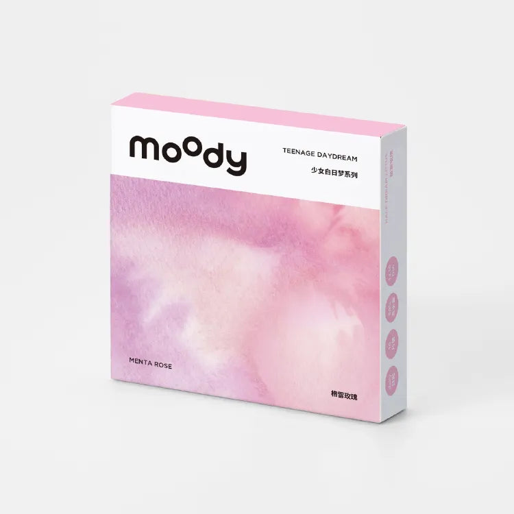 moody Classic MENTA ROSE 格雷玫瑰 1 DAY PINK | 10片