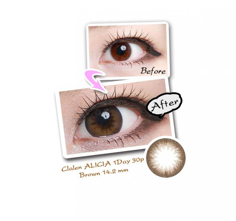 Clalen Iris Alicia Brown Toric 散光 夢幻啡